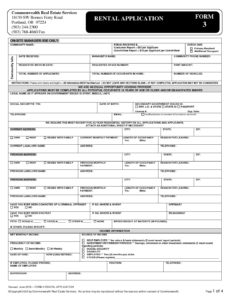 Application Packet | Sterling View Cooperative